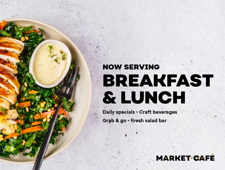 Breakfast and Lunch